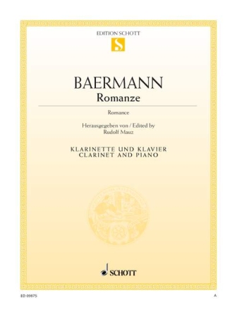 Romanze f�r Klarinette und Klavier