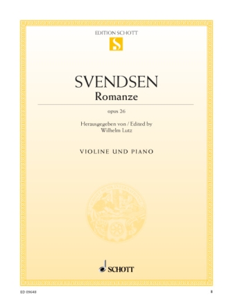 Romanze op. 26 f�r Violine und Klavier