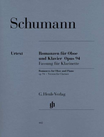 Romanzen op.94 f�r Klarinette in (A/B)  und Klavier