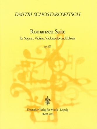 Romanzen-Suite op.127 f�r Sopran, Violine, Violoncello und Klavier
