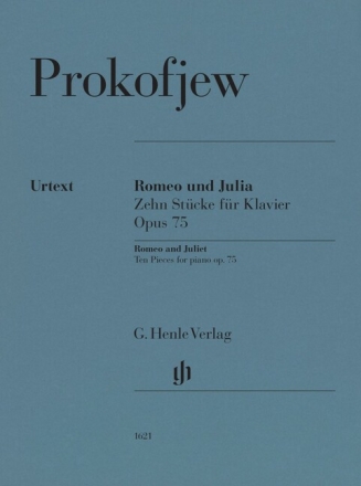 Romeo und Julia - 10 St�cke op.75 f�r Klavier