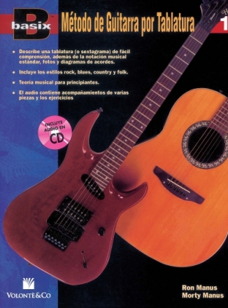Ron Manus_Morton Manus, Basix m�todo guitarra Vol. 1 GITARRE Buch + CD