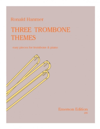 Ronald Hanmer, 3 Trombone Themes Posaune und Klavier buch