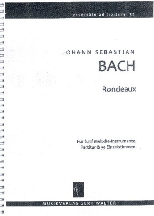 Rondeau f�r flexibles Ensemble Partitur und Stimmen