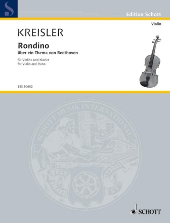 Rondino �ber ein Thema von Beethoven f�r Violine und Klavier
