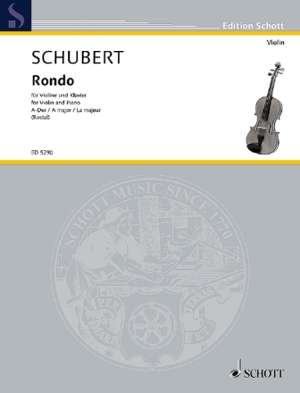 Rondo D 438 f�r Violine und Klavier