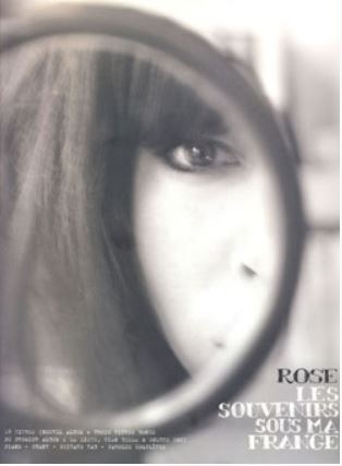 ROSE Les souvenirs sous ma frange Chant, guitare ou piano Partition