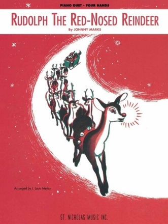 Rudolph the red-nosed Reindeer for piano duet
