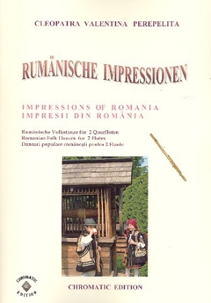 Rum�nische Impressionen: f�r 2 Fl�ten Spielpartitur