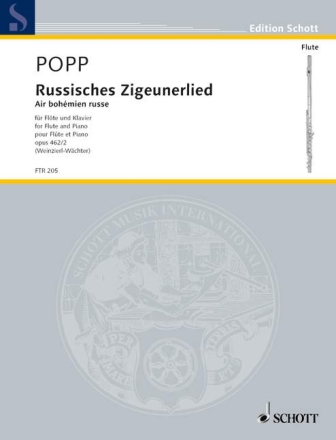 Russisches Zigeunerlied op.462,2 f�r Fl�te und Klavier