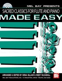Sacred Classics made easy (+CD) for flute and piano