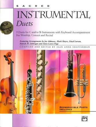 Sacred Instrumental Duets Bk/CD  Wind Ensemble