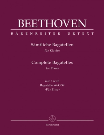 S�mtliche Bagatellen f�r Klavier