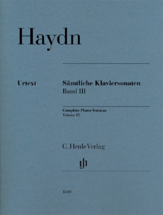 S�mtliche Klaviersonaten Band 3 f�r Klavier broschiert