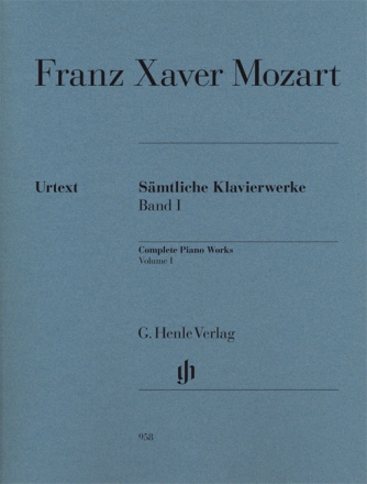 S�mtliche Klavierwerke Band 1