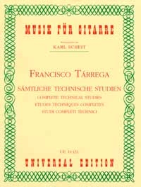 S�mtliche technische Studien f�r Gitarre