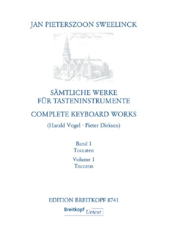 S�mtliche Werke f�r Tasteninstrumente Band 1 - Toccaten f�r Klavier