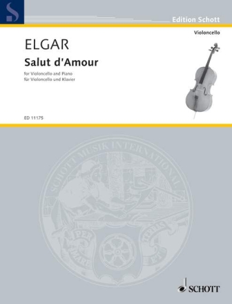 Salut d'amour op.12 f�r f�r Violoncello und Klavier