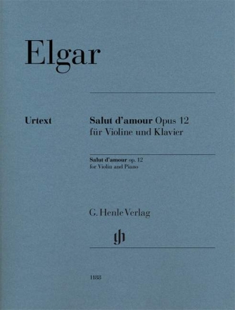 Salut d'amour op.12 f�r Violine und Klavier