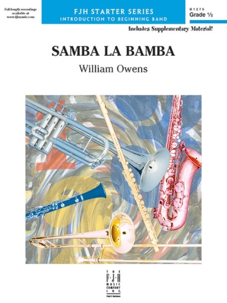 Samba La Bamba for symphonic wind band extra conductor score