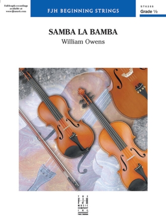 Samba La Bamba (s/o score) for string orchestra conductor score