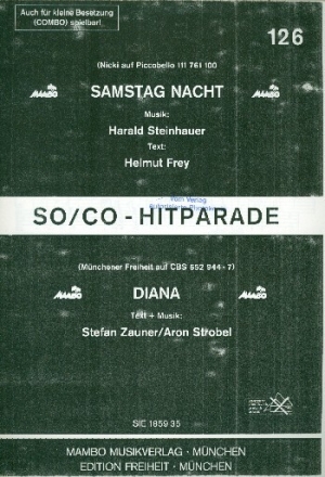 Samstag Nacht: f�r Salonorchester