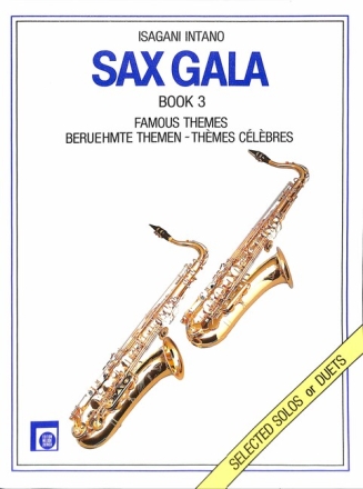 Sax Gala vol.3 Famous themes Intano, Isagani, Ed