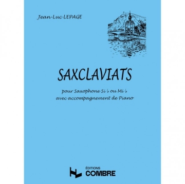 Saxclaviats pour saxophone en sib ou mib et piano