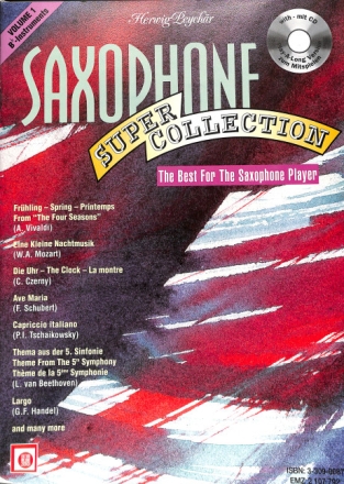 Saxophon Super Collection Band 1 the best for the saxophone player Peychaer, Herwig, ed