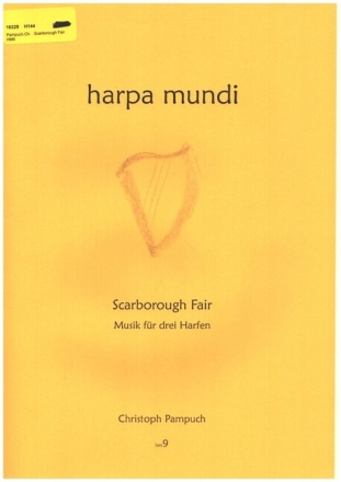 Scarborough Fair f�r 3 Harfen Spielpartitur
