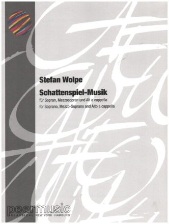 Schattenspiel-Musik op.8 f�r Sopran, Mezzosopran und Alt a cappella Partitur (dt)