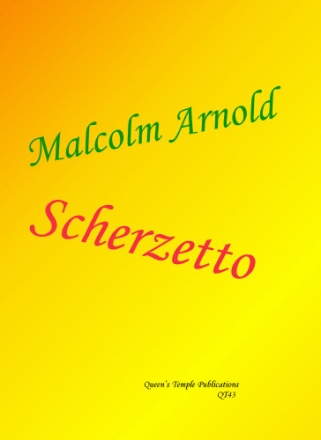 Scherzetto for clarinet and piano Partitur und Stimme