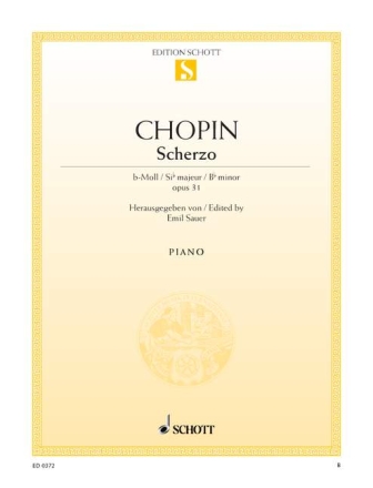Scherzo b-Moll op.31 f�r Klavier