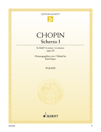 Scherzo h-Moll op. 20 f�r Klavier