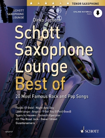 Schott Saxophone Lounge - Best of (+Online Audio) f�r Tenorsaxophon