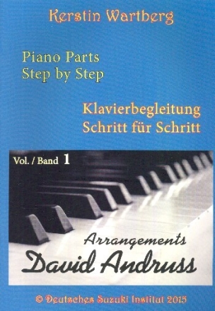 Schritt f�r Schritt Band 1 f�r Violine und Klavier Partitur (Klavierbegleitung)