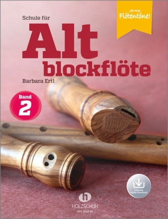 Schule Band 2 (+Online Audio) f�r Altblockfl�te