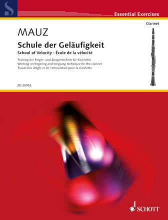 Schule der Gel�ufigkeit f�r Klarinette Lehrbuch