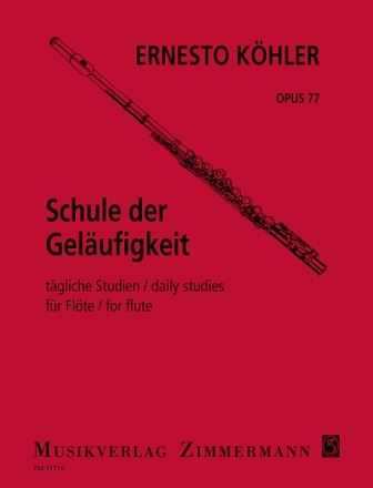 Schule der Gel�ufigkeit op.77 f�r Fl�te
