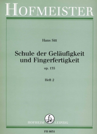 Schule der Gel�ufigkeit und Fingerfertigkeit op.135 Band 2 (Nr.21-40) f�r Violine