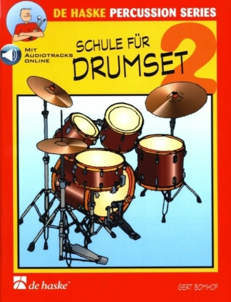 Schule f�r Drumset Band 2 (+Online Audio)
