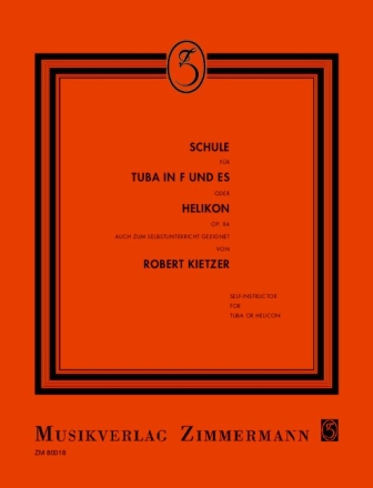 Schule op.84 f�r Tuba in F/Es oder Helikon