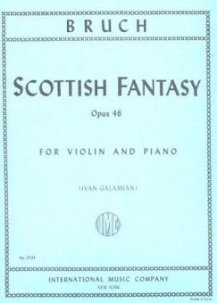 Scottish Fantasy op.46 for violin and piano