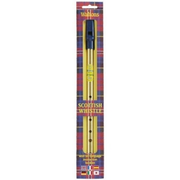 Scottish Tin Whistle Pack (instrument +instruction) tin whistle in D