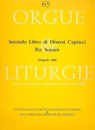 Secondo Libro di Diversi Capricci Per Sonare per organo