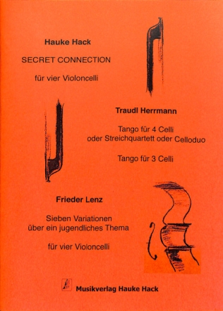 Secret Connection f�r 2-4 Violoncelli Partitur und Stimmen