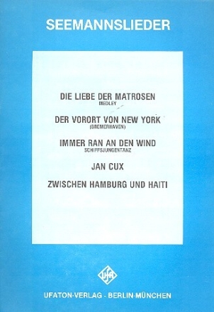 Seemannslieder f�r Gesang und Klavier