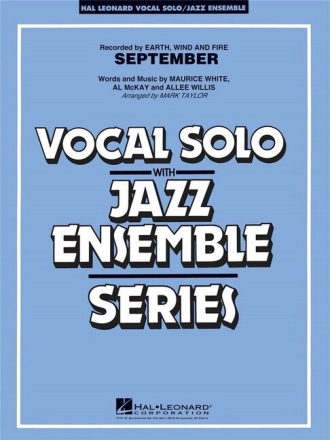 September (Key: C) for vocal solo and jazz ensemble score