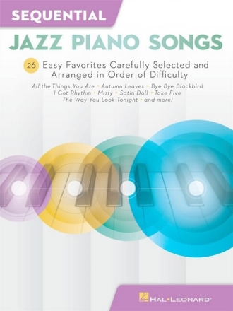 Sequential Jazz Piano Songs: for easy piano