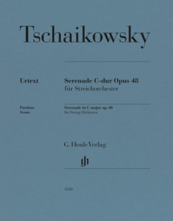 Serenade C-Dur op. 48 f�r Streichorchester Partitur